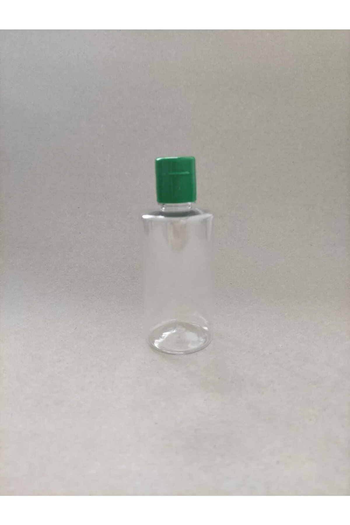 100 Adet 50 ml Yeşil Fliptop Kapaklı Kolonya, Dezenfektan, Likit 