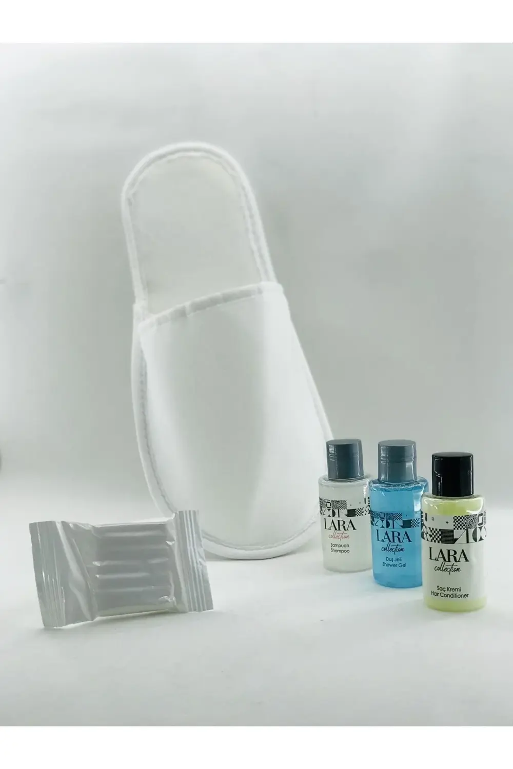 100 Adet 5li Set Sabun Şampuan Saç Kremi Duş Jeli Biyeli Eva Terl