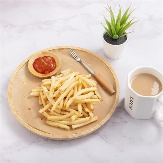 100 Adet Air Fryer Pişirme Kağıdı Tek Kullanımlık Hava Fritözü Y 100 Adet Air Fryer Pişirme Kağıdı Tek Kullanımlık Hava Fritözü Y