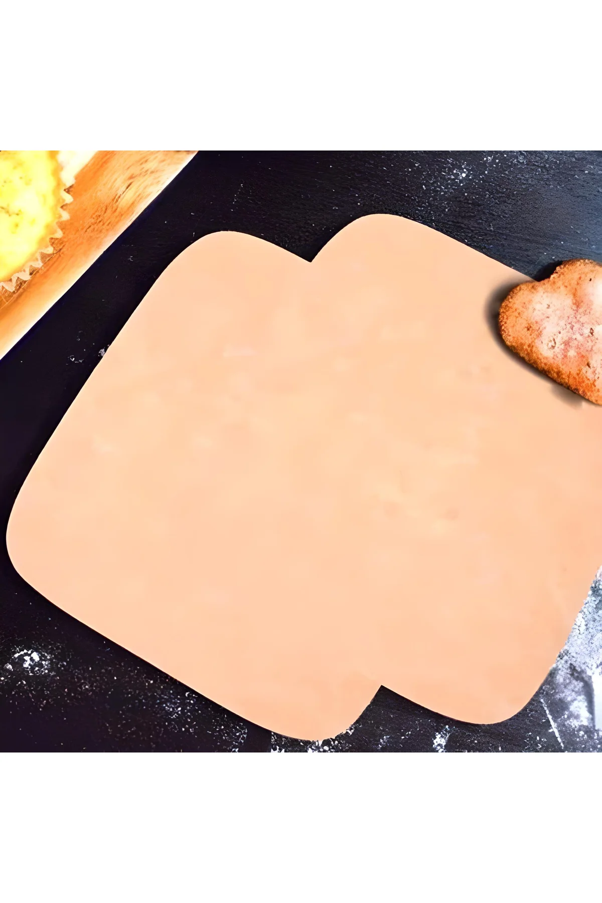 100 Adet Air Fryer Pişirme Kağıdı Tek Kullanımlık Hava Fritöz Yağ