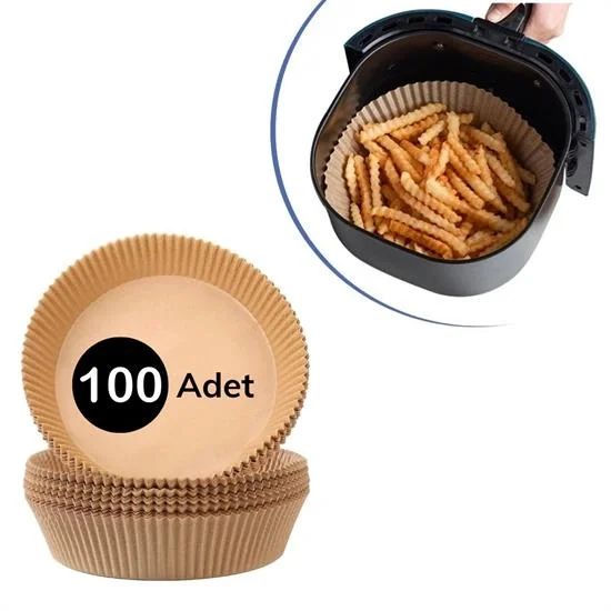 100 Adet  Air Fryer Pişirme Kağıdı Tek Kullanımlık  Yağlı Kağıdı Yuvarlak Tabak Model Bx40 Fiyatı, Yorumları ve Özellikleri