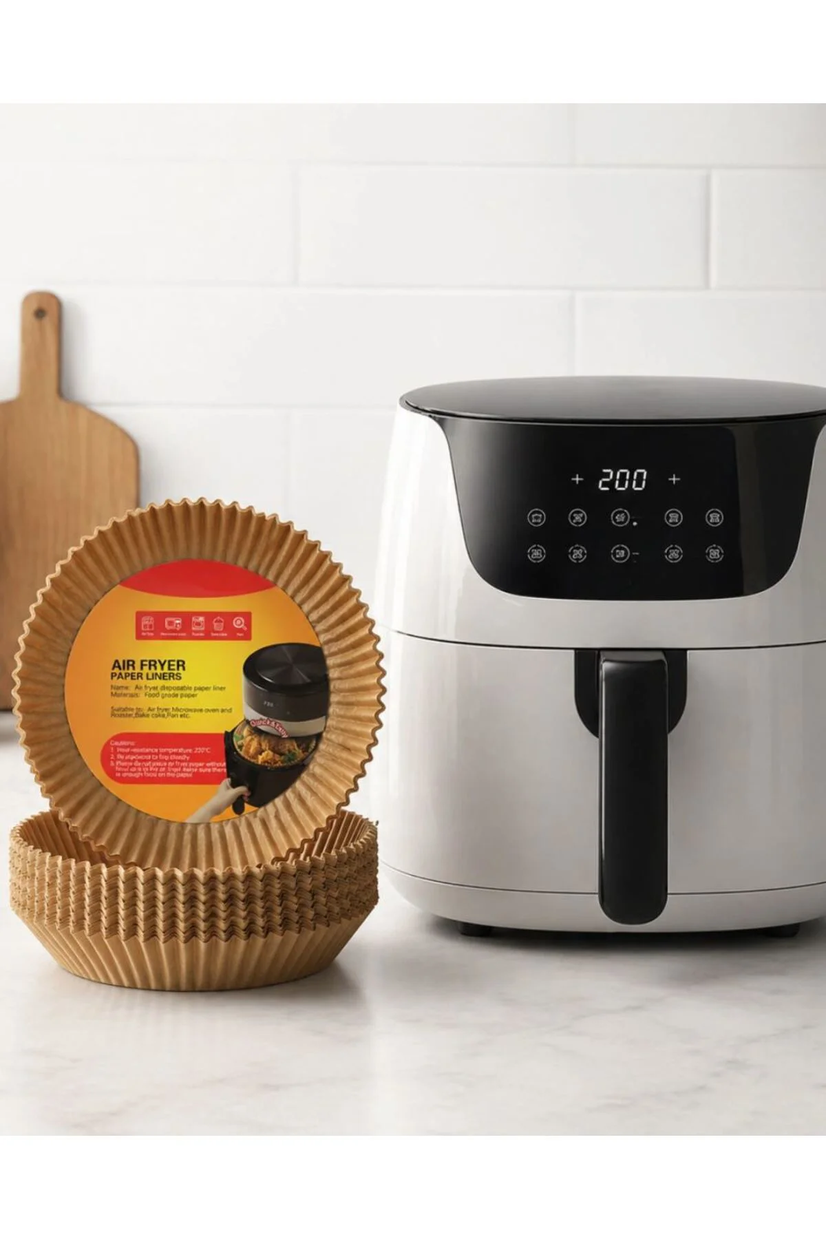 100 Adet Airfryer Kağıdı Su Geçirmez Yağ Tutmaz Pişirme Altlığı Fiyatı, Yorumları ve Özellikleri