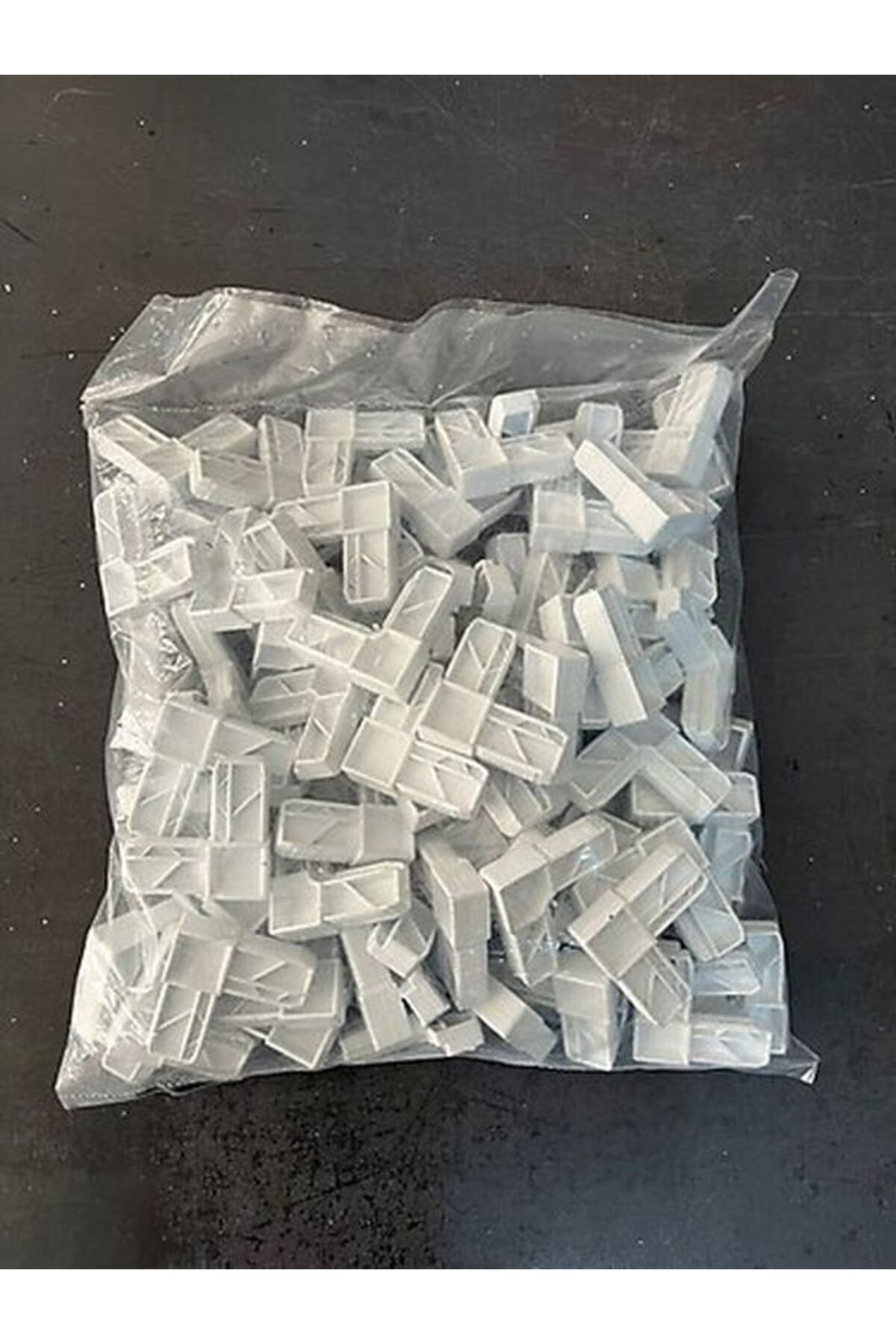 Azrayapi 100 Adet Beyaz 17X25 Mm Menteşeli Sinekliklere Uygun Plastik Köşe