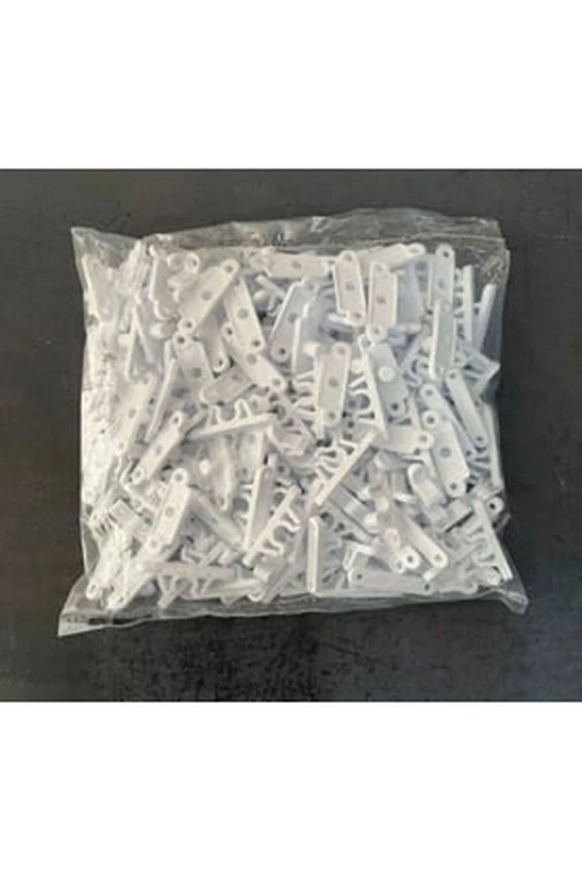 100 Adet Beyaz Menteşeli Sineklik Çıtçıtı