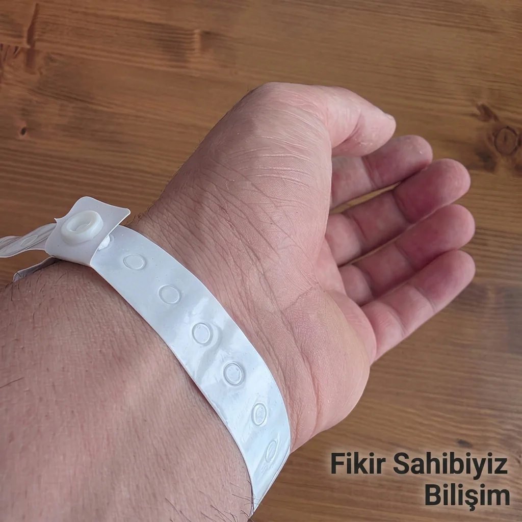 100 Adet Beyaz Renk Hastane Tipi Hasta Kimlik Bilekliği - Kilitli Yetişkin Hasta Tanımlama Bandı Künyesi 100 Adet Beyaz Renk Hastane Tipi Hasta Kimlik Bilekliği - Kilitli Yetişkin Hasta Tanımlama Bandı Künyesi