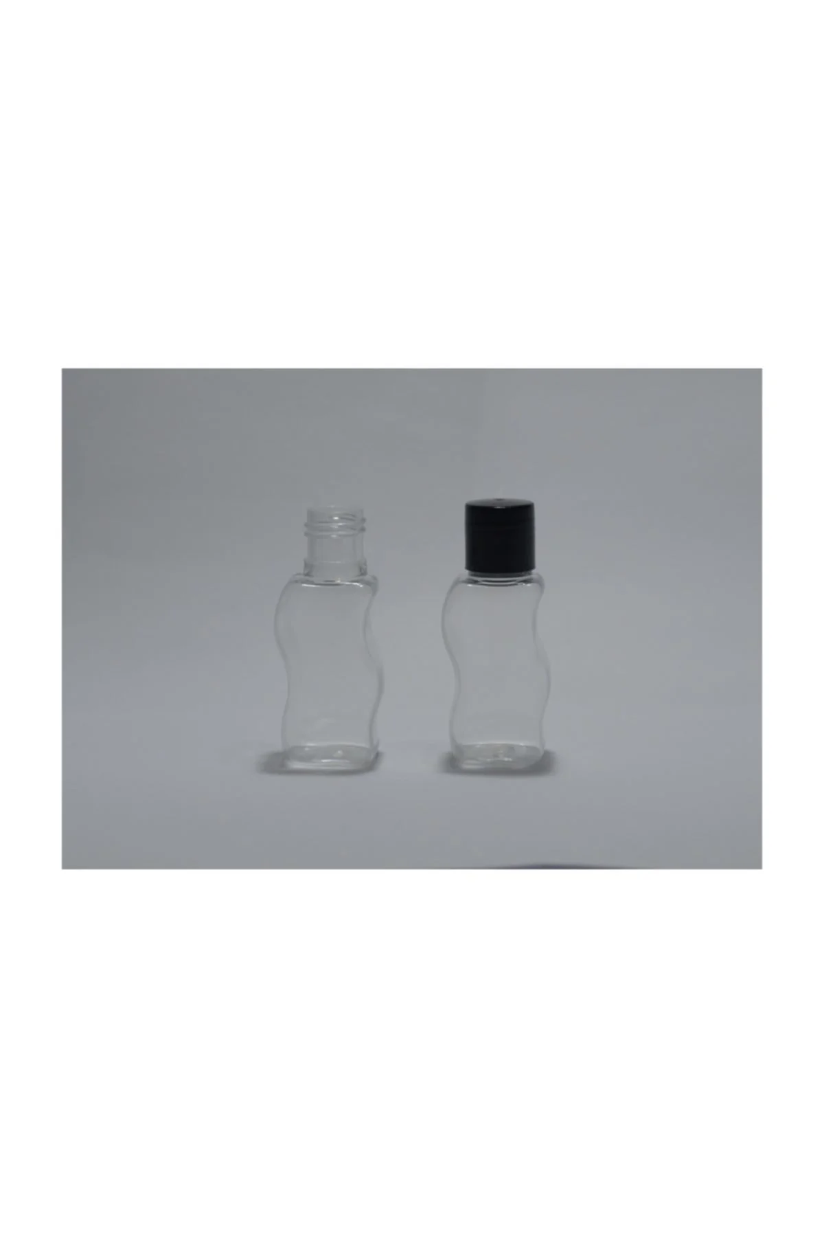 100 Adet Boş Şişe 30 ml, Boş Plastik Seyahat, Şampuan, Krem Şişesi
