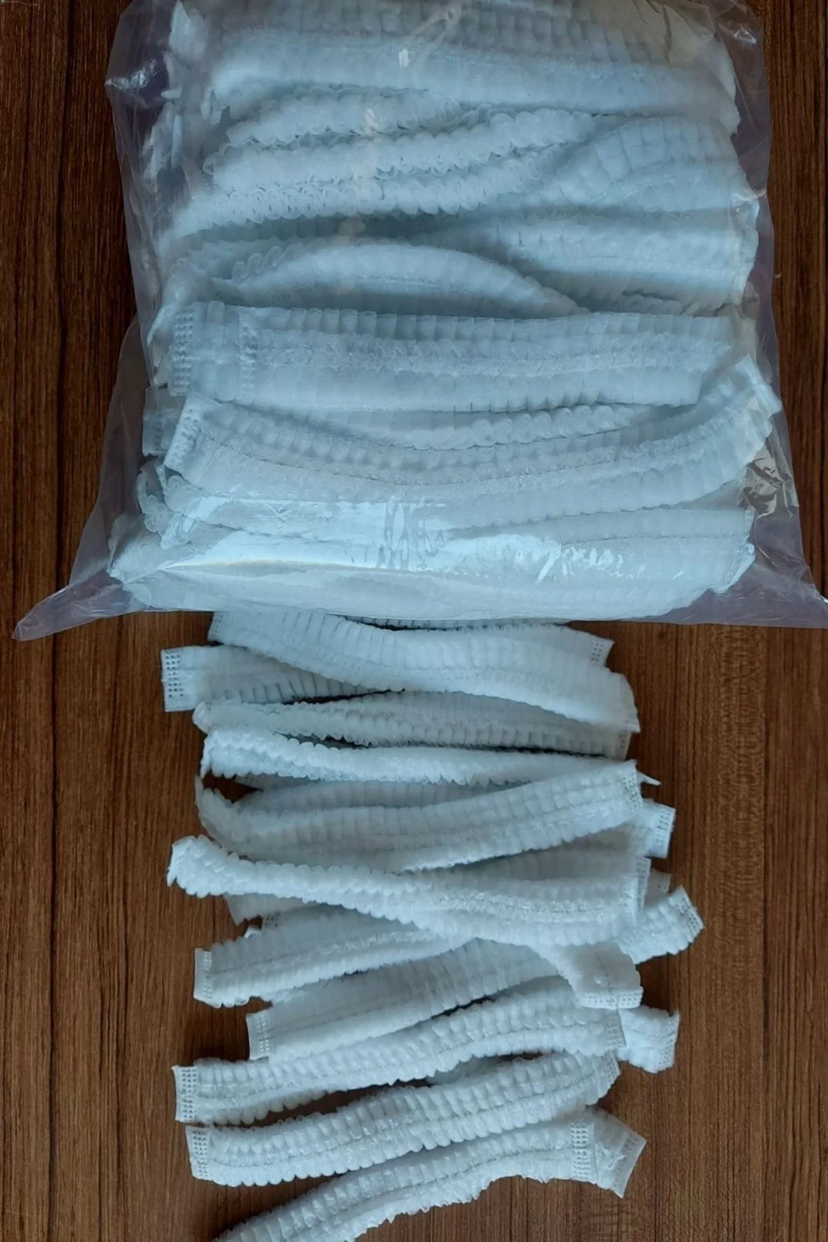 100 Adet Çift Lastik Büyük Ebat Sıkmaz Hava Geçirgen Tek Kullanım