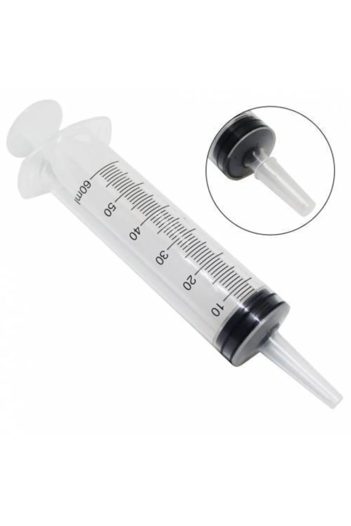 100 Adet Deay 50 Cc Çam Uçlu Beslenme Enjektörü