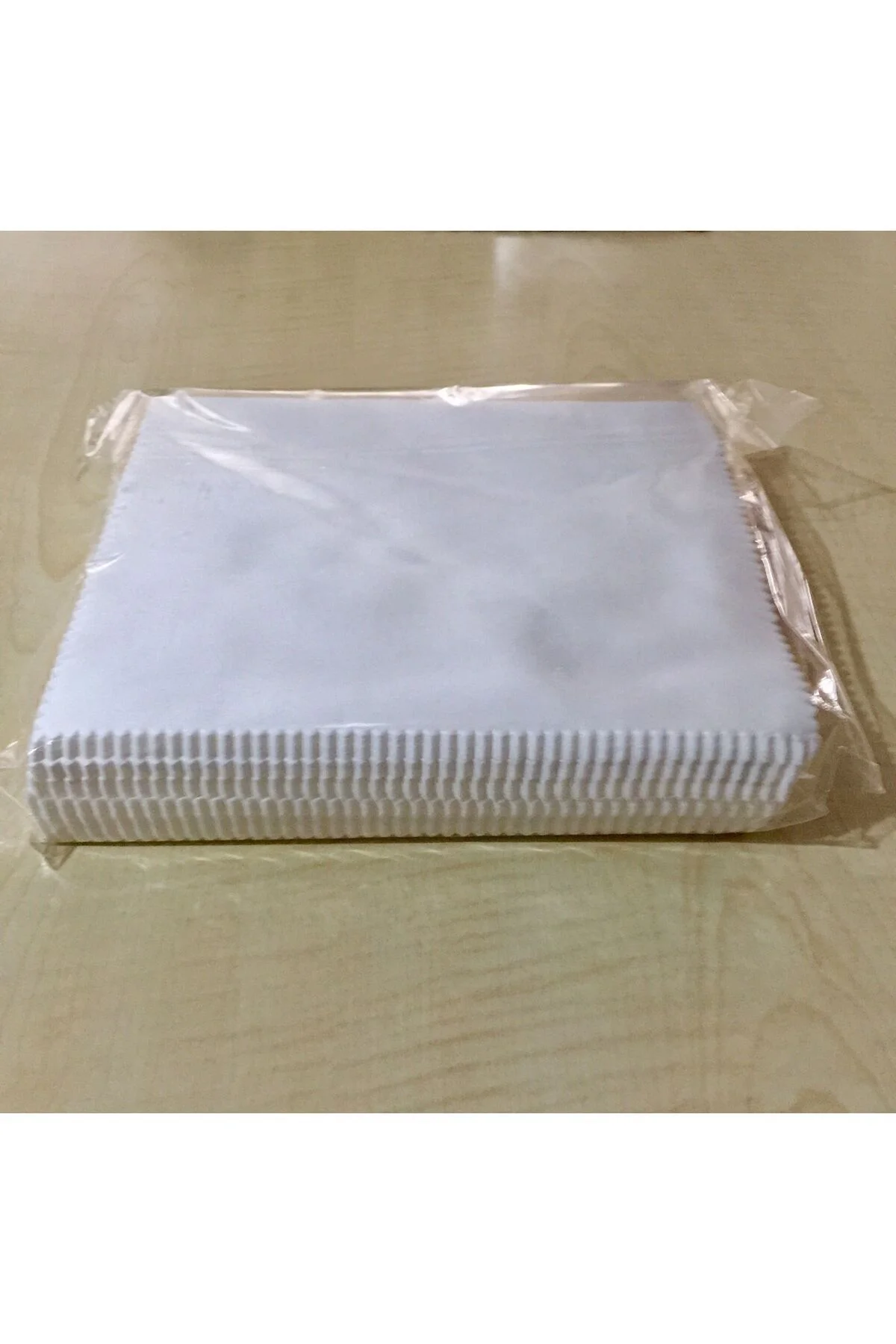 100 Adet Eni 15cm Boyu 18cm Ekru Renk Mikrofiber Gözlük Camı Temi