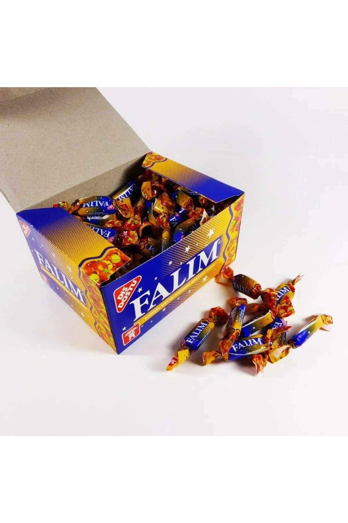 100 adet Karışık Meyve Aromalı Falım Sakız - Nostaljik Hediye Sak