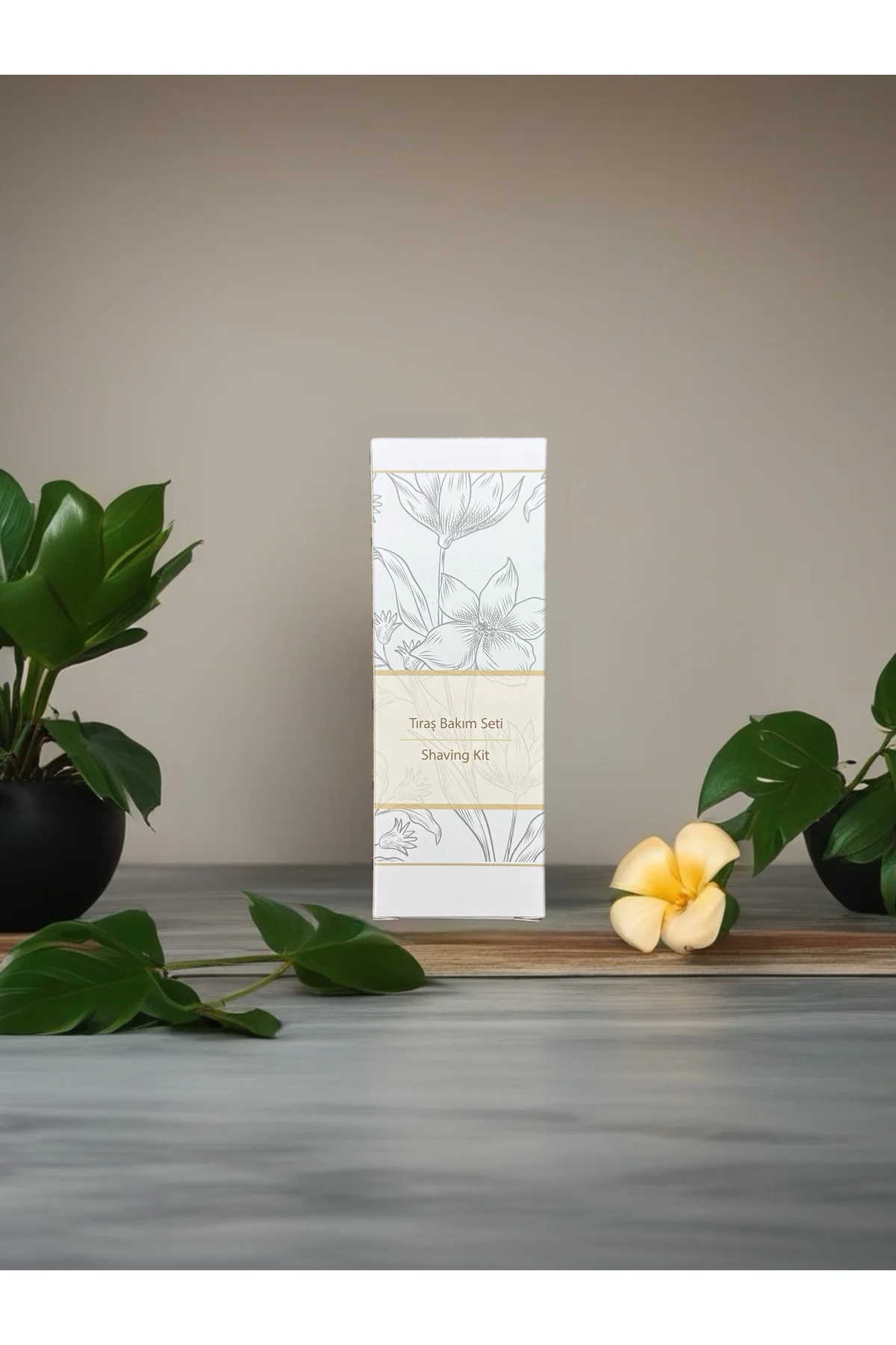 100 Adet Kutulu Otel Tipi Tıraş Bakım Seti