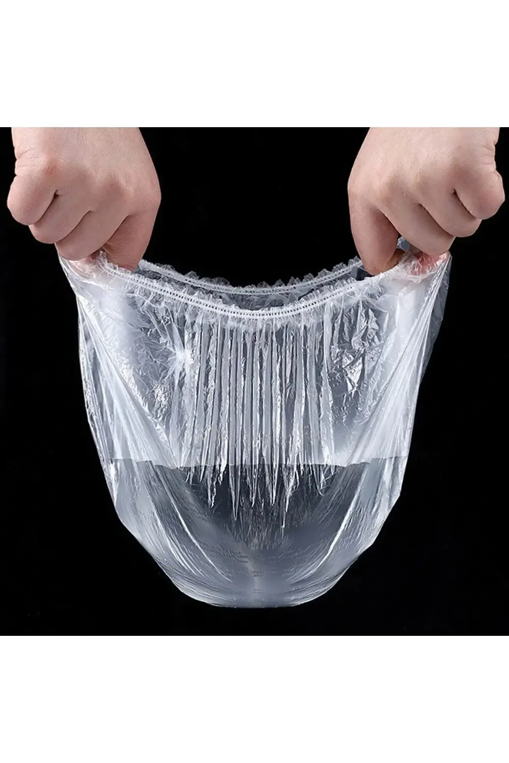 100 Adet Lastikli Tazeliği Koruyan Tencere ve Tabak Bonesi - Esne