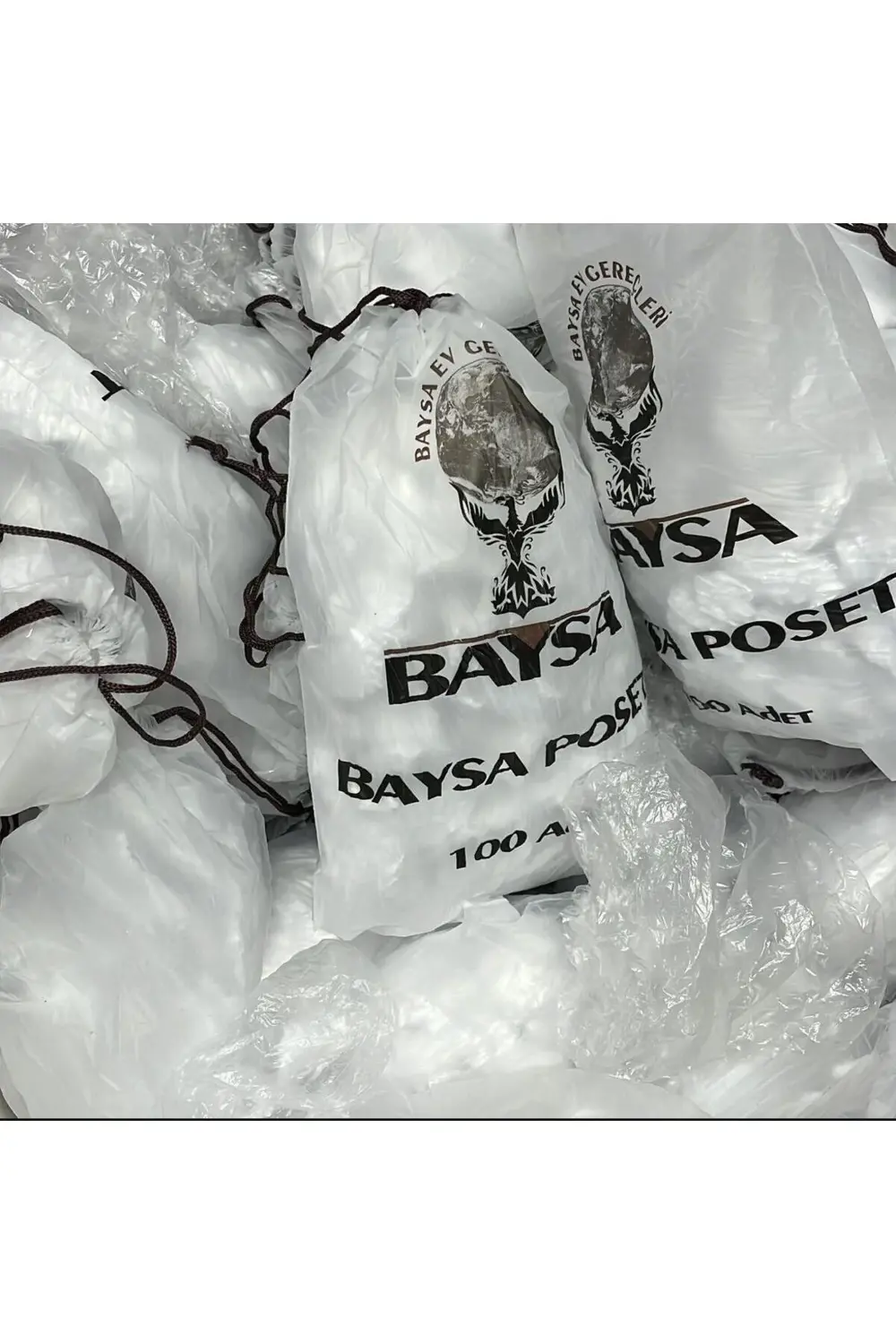 100 Adet Lastikli Tazeliği Koruyan Tencere ve Tabak Bonesi - Esne