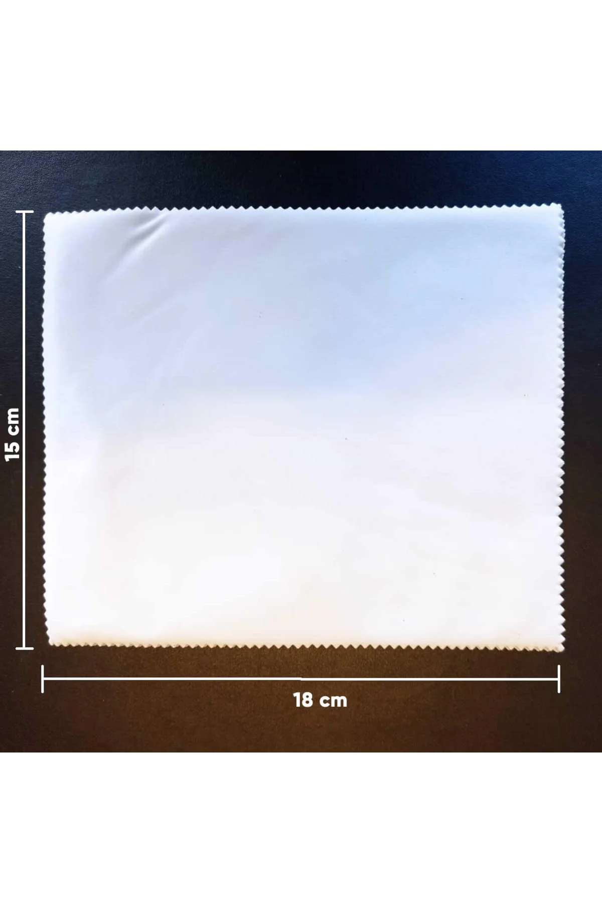 100 Adet Mikrofiber Gözlük Ve Aksesuar Temizleme Bezi 15x18 Cm