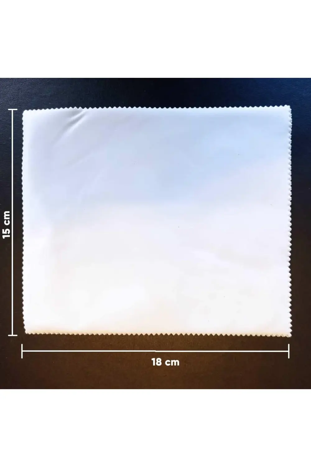 100 Adet Mikrofiber Gözlük Ve Aksesuar Temizleme Bezi 15x18 Cm