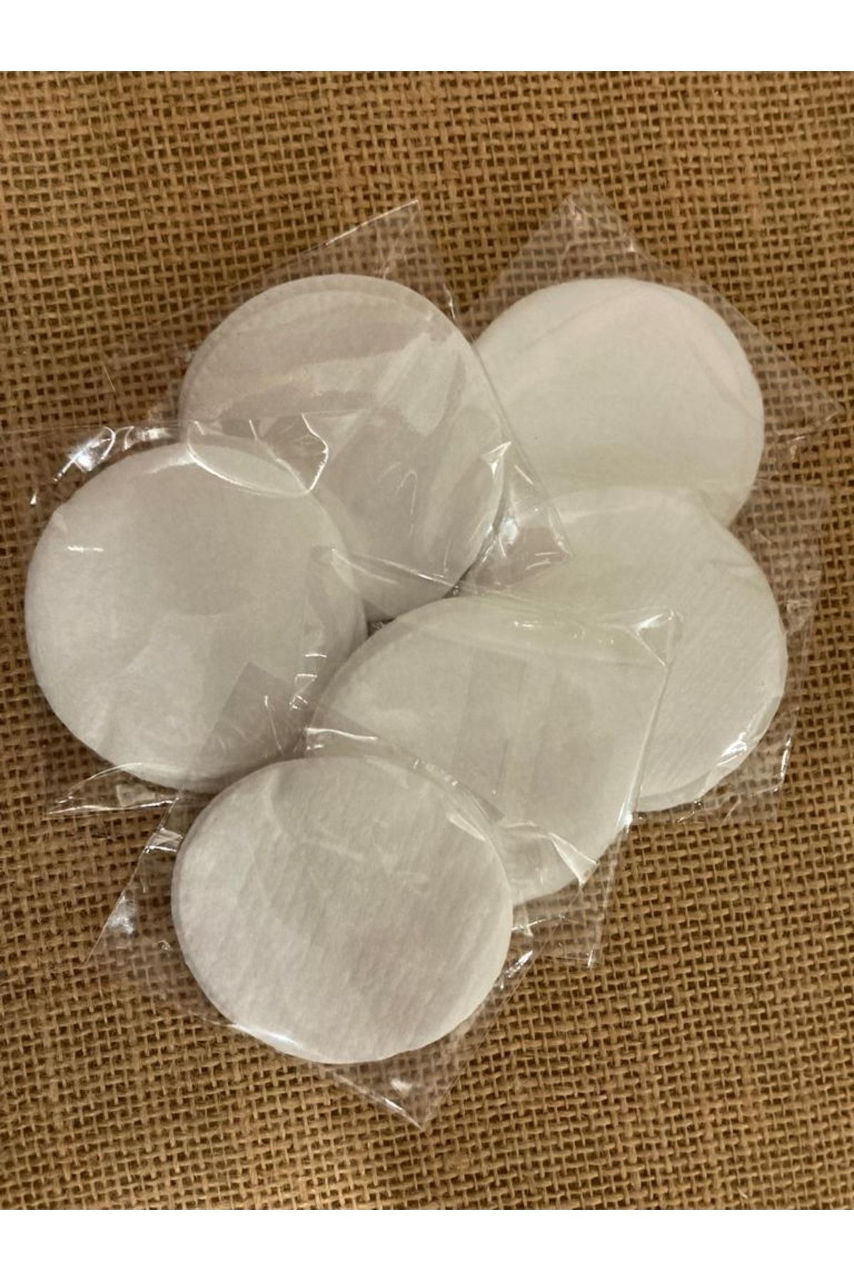 Bukletpamuk 100 Adet Otel Tipi Makyaj Pamuğu 2'Li Paketli. Disk Pamuk Makyaj 