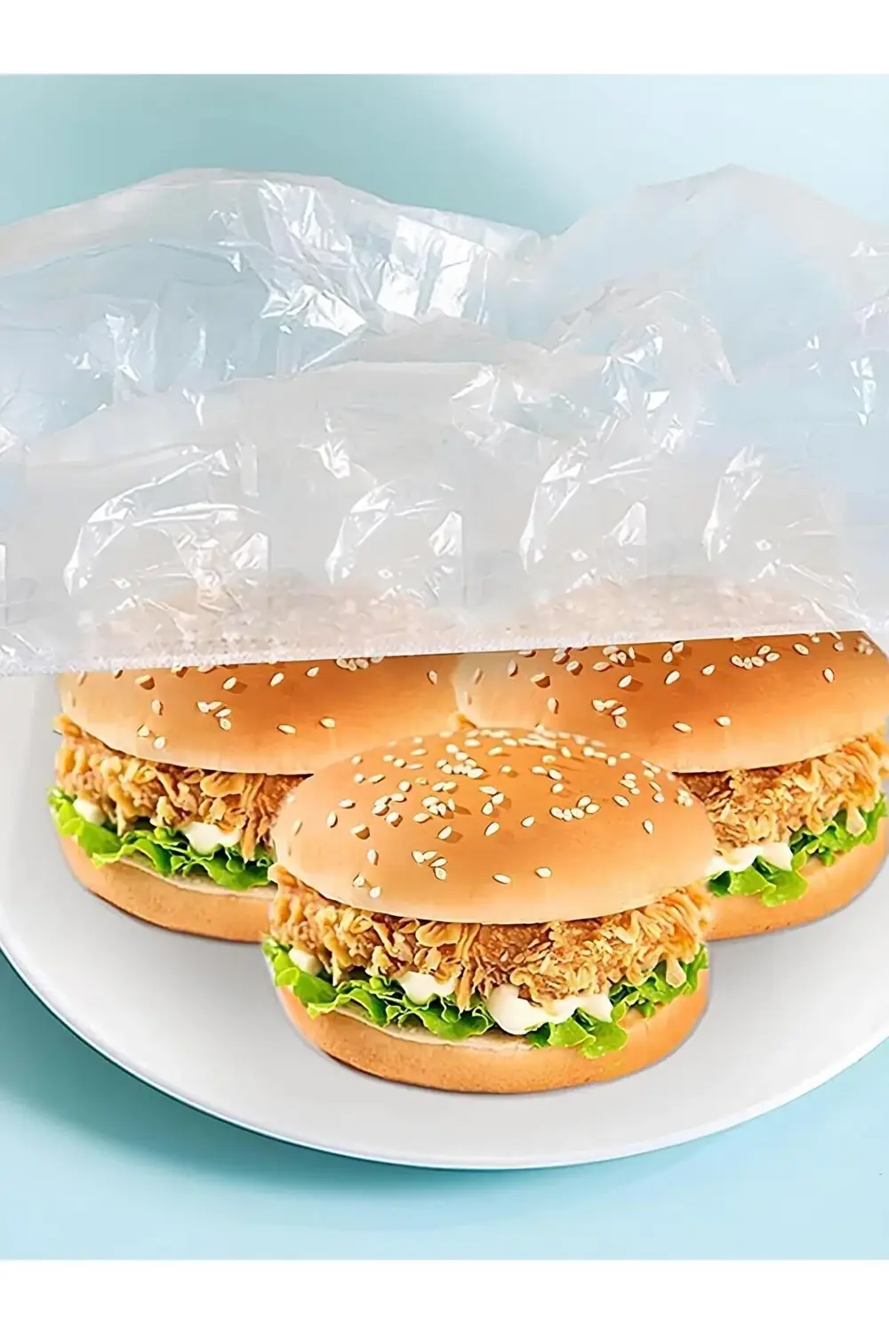 100 Adet Pratik Streç Kapak Tencere Ve Tabak Bonesi | Gida Koruyu