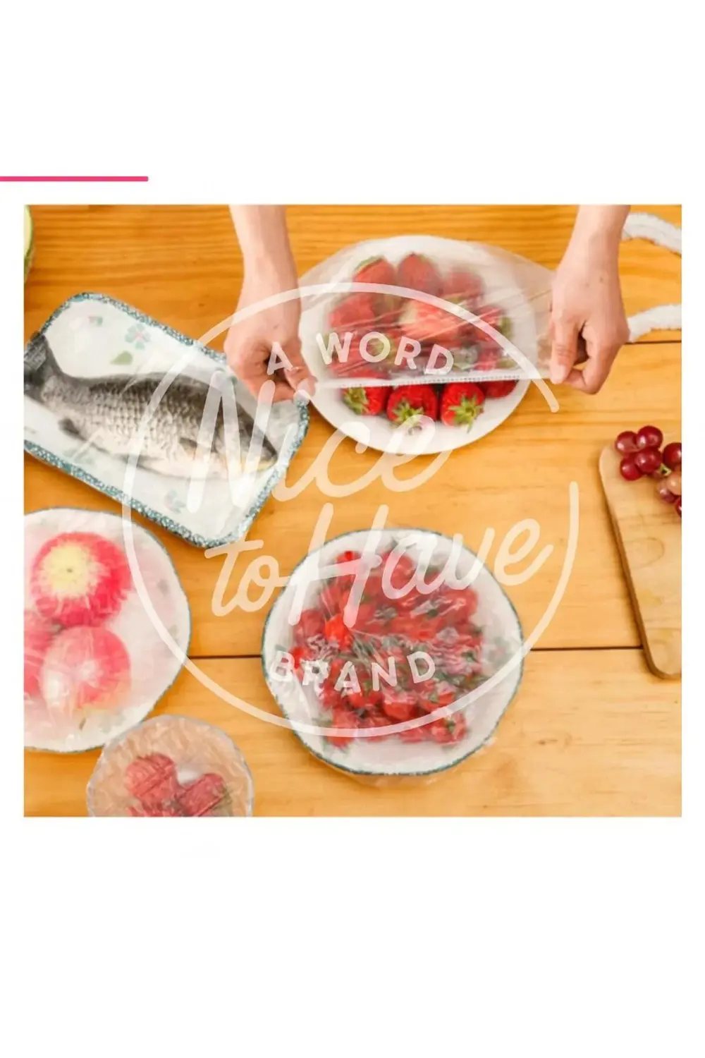 100 Adet Pratik Tazeliği Koruyan Tencere ve Tabak Bonesi Çok Amaç