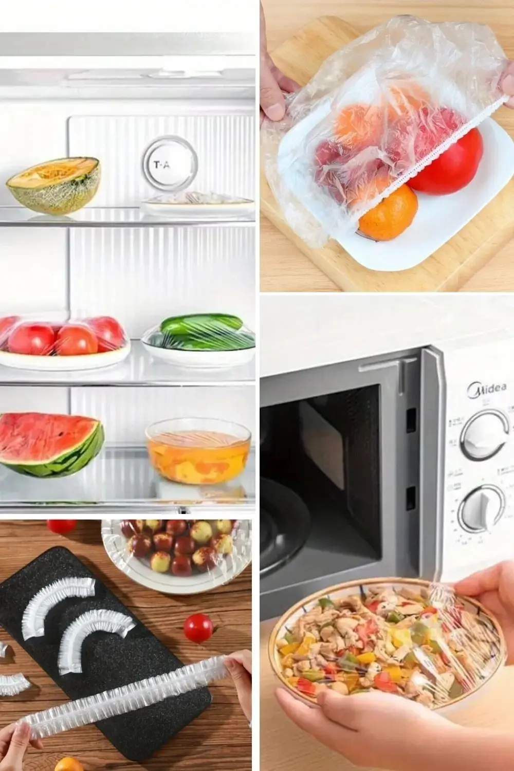 100 Adet Pratik Tazeliği Koruyan Tencere Ve Tabak Bonesi | Çok Am