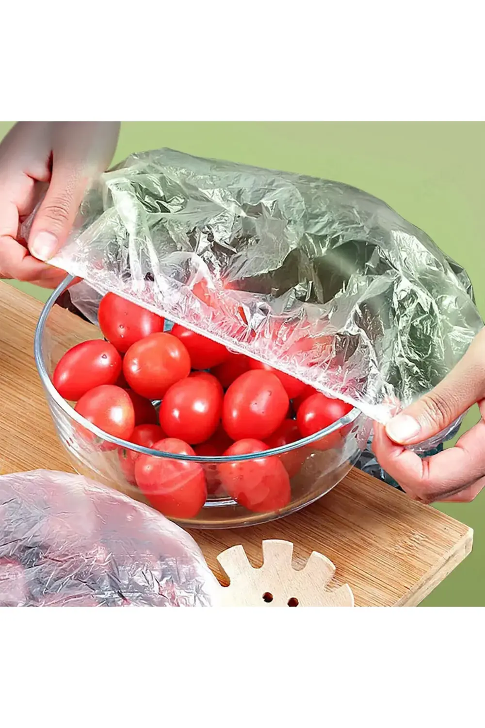 100 Adet Pratik Tazeliği Koruyan Tencere ve Tabak Bonesi | Çok Am