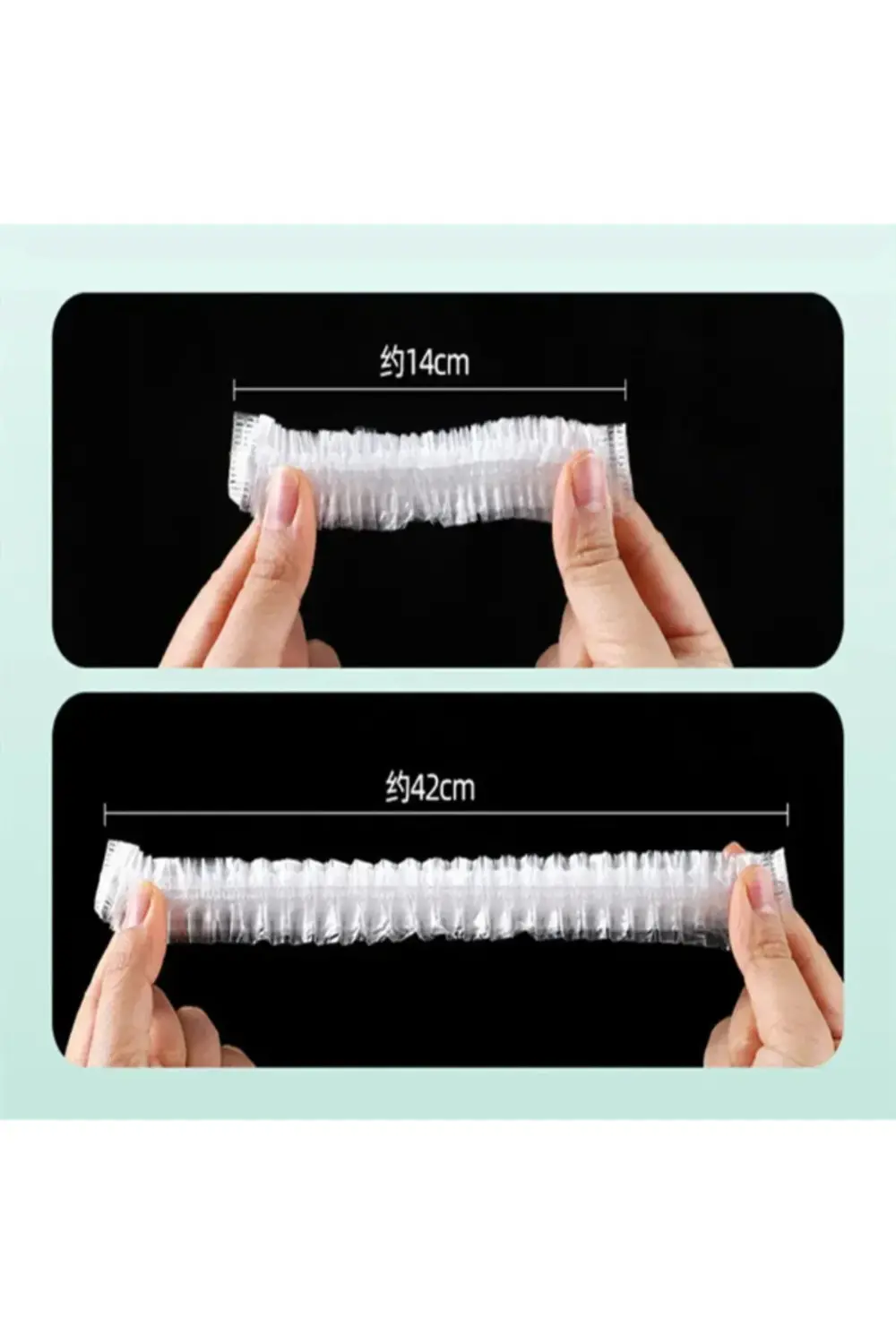 100 Adet Pratik Tazeliği Koruyan Tencere ve Tabak Bonesi Çok Amaç