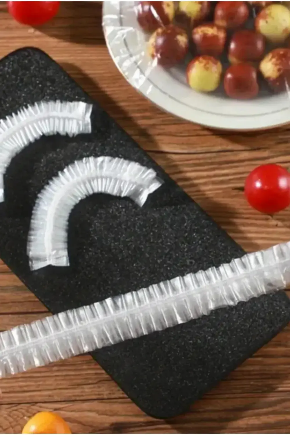 100 Adet Pratik Tazeliği Koruyan Tencere ve Tabak Bonesi | Çok Am