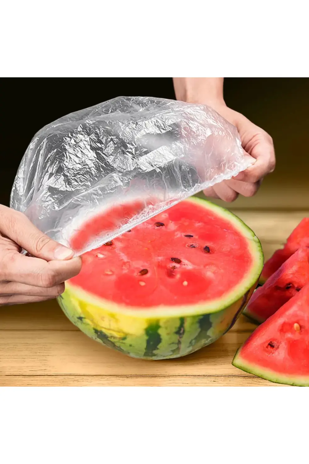 100 Adet Pratik Tazeliği Koruyan Tencere ve Tabak Bonesi | Çok Am