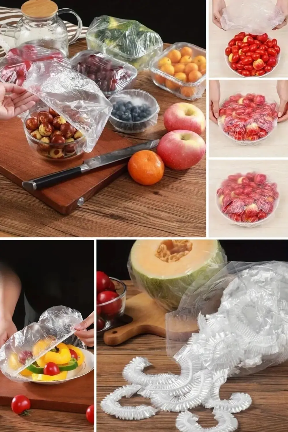 100 Adet Pratik Tazeliği Koruyan Tencere Ve Tabak Bonesi | Çok Am