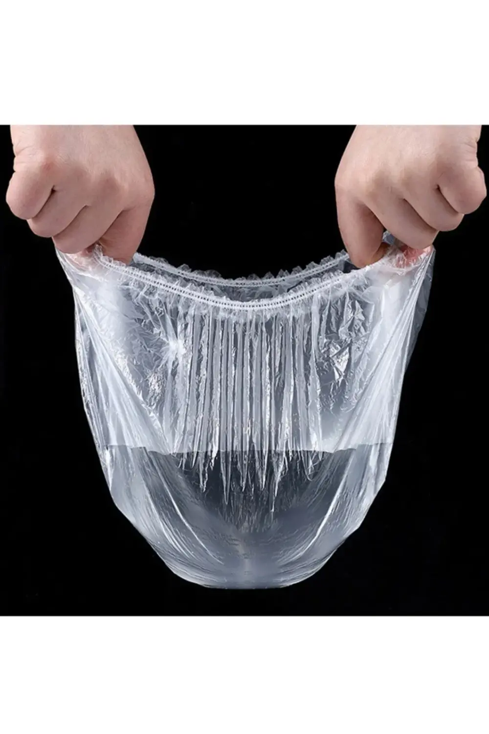 100 Adet Pratik Tazeliği Koruyan Tencere ve Tabak Bonesi | Çok Am