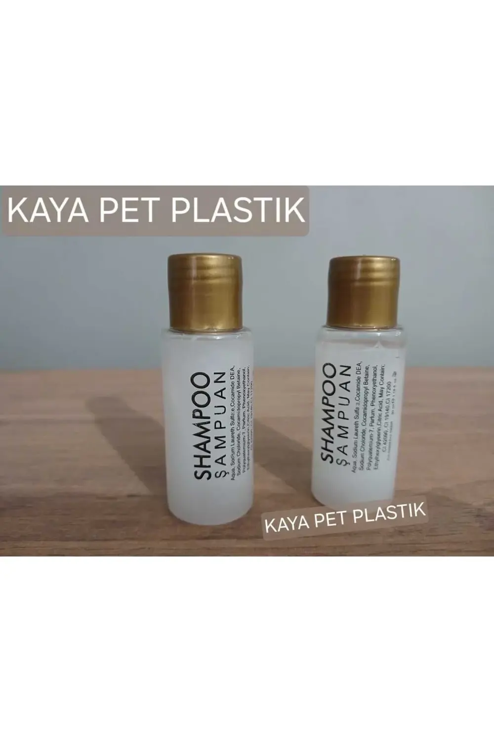 100 ADET ŞAMPUAN. OTEL BUKLET ŞAMPUAN. SEYAHAT BOY.TEK KULLANIMLI