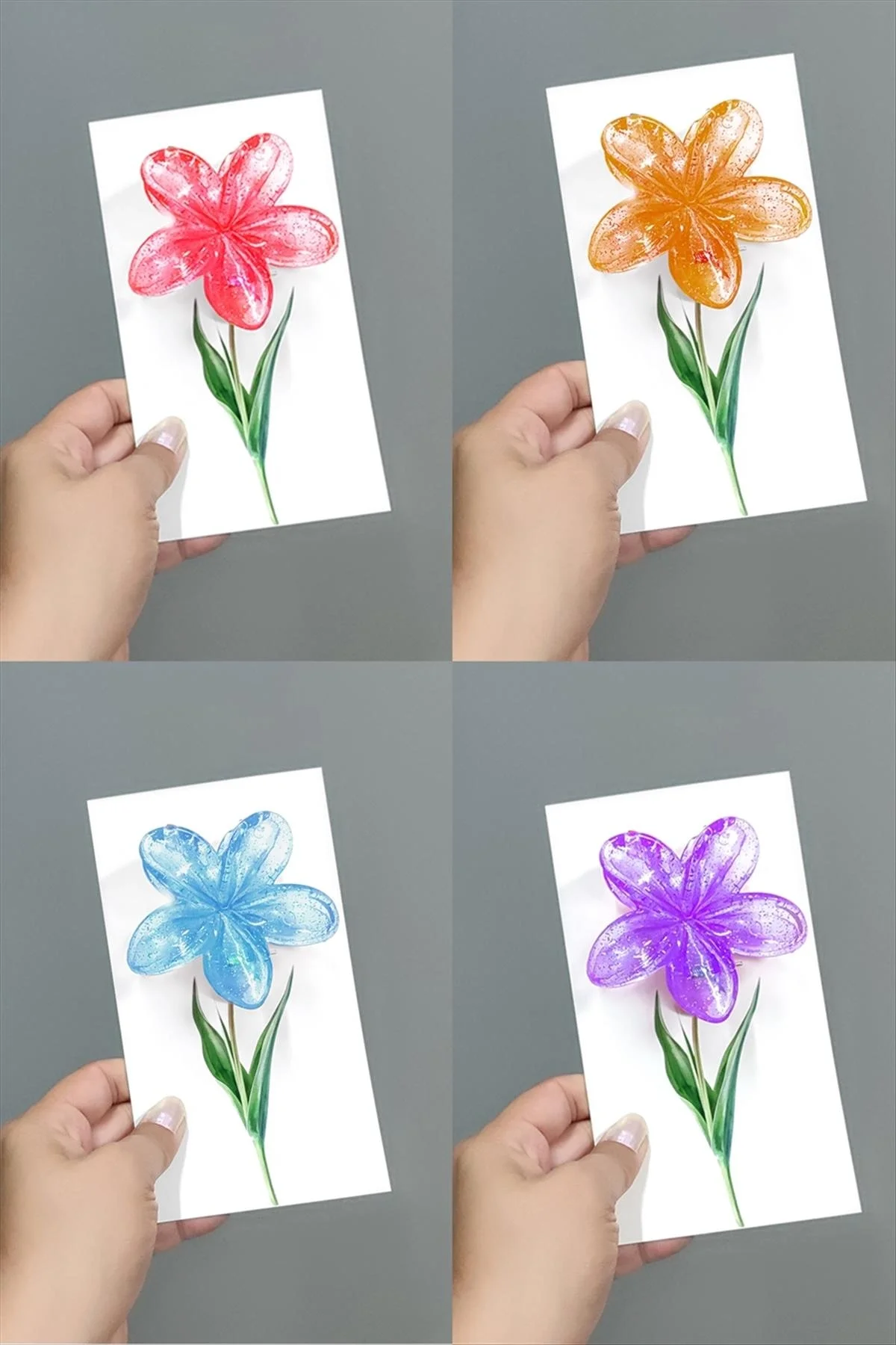 100 Adet Simli Renkli Lotus Toka 8 cm Kına Seti Fiyatı, Yorumları ve Özellikleri
