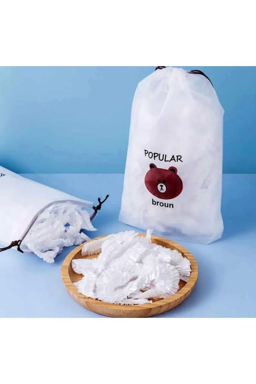 100 adet tabak bonesi tazeliği koruyan-pratik-tabak-tencere-karpu