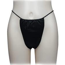 100 Adet Tek Kullanımlık Tela Nonwoven Tanga Külot Tek Tek Poşetl