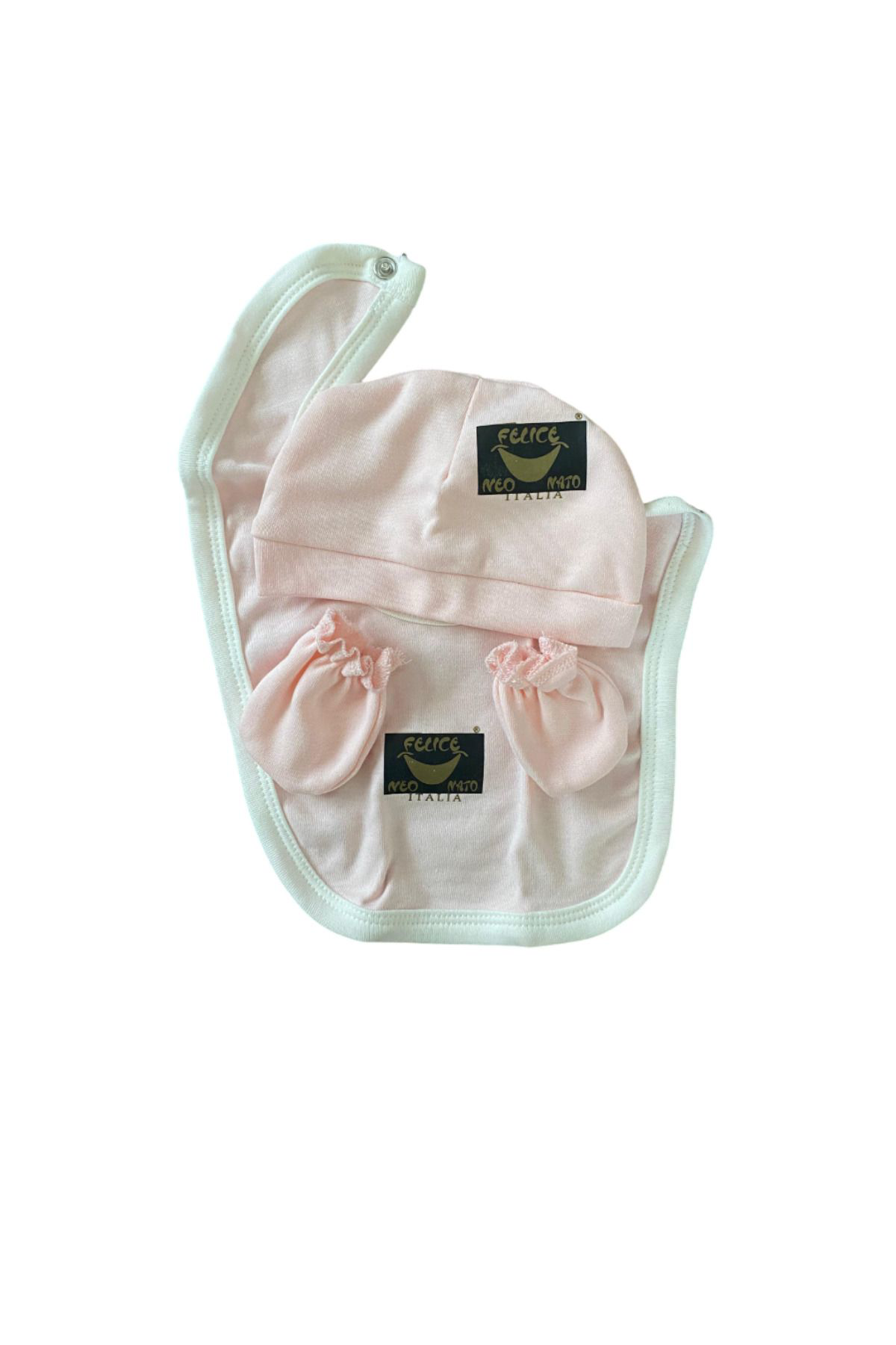 Otel Bukleti %100 Antialerjik Hastane Çıkış Seti Bebek Takımı 7 Parça Zıbın Se