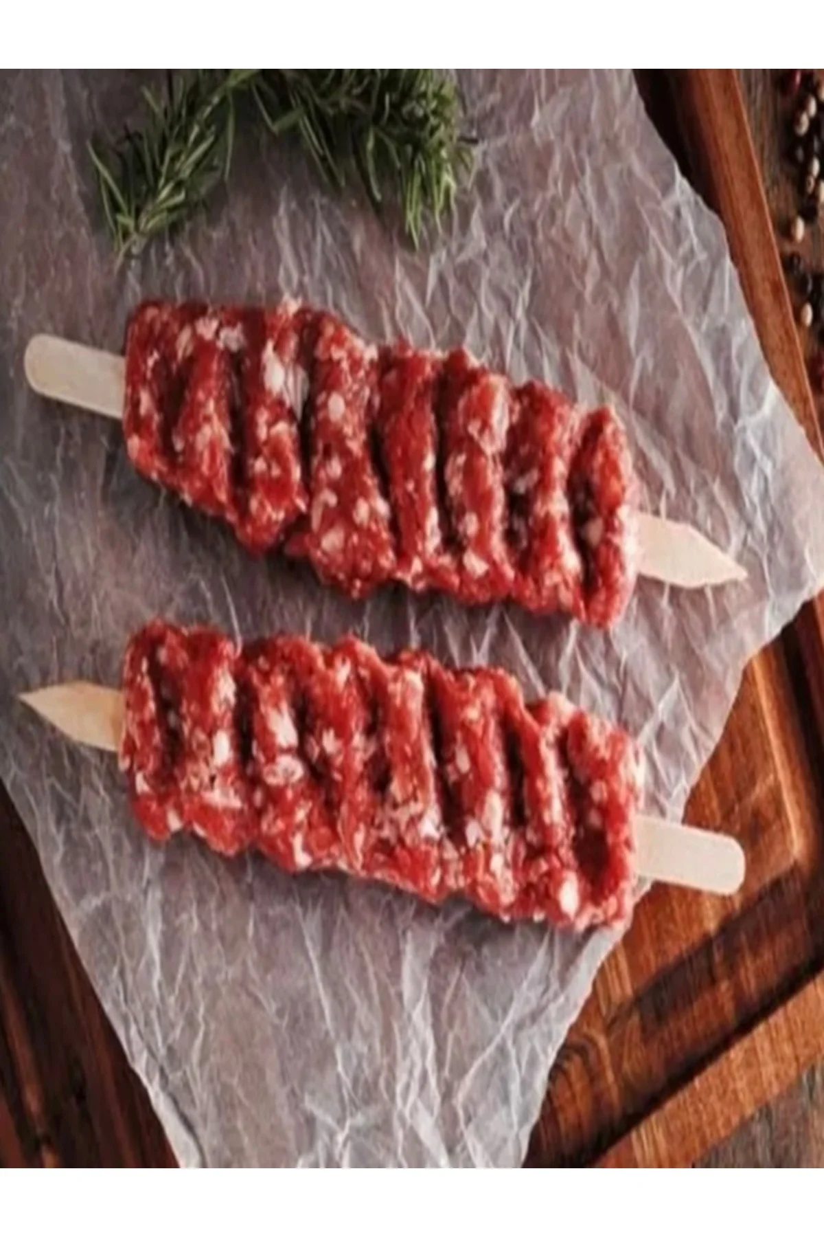 %100 Bambu Yassı Kebap Çubuğu