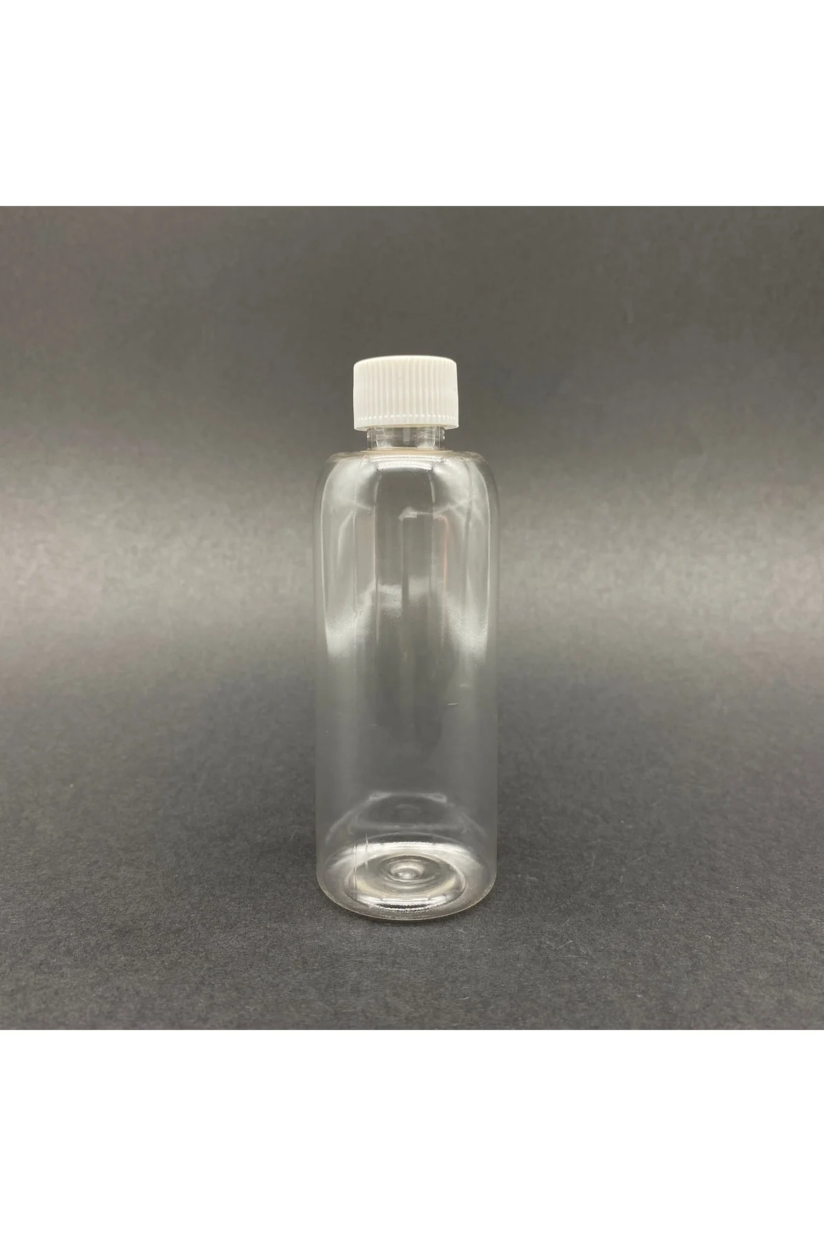 100 Cc Plastik Şişe - Beyaz Kapaklı - 100 Ml Kapaklı Pet Şişe 50 