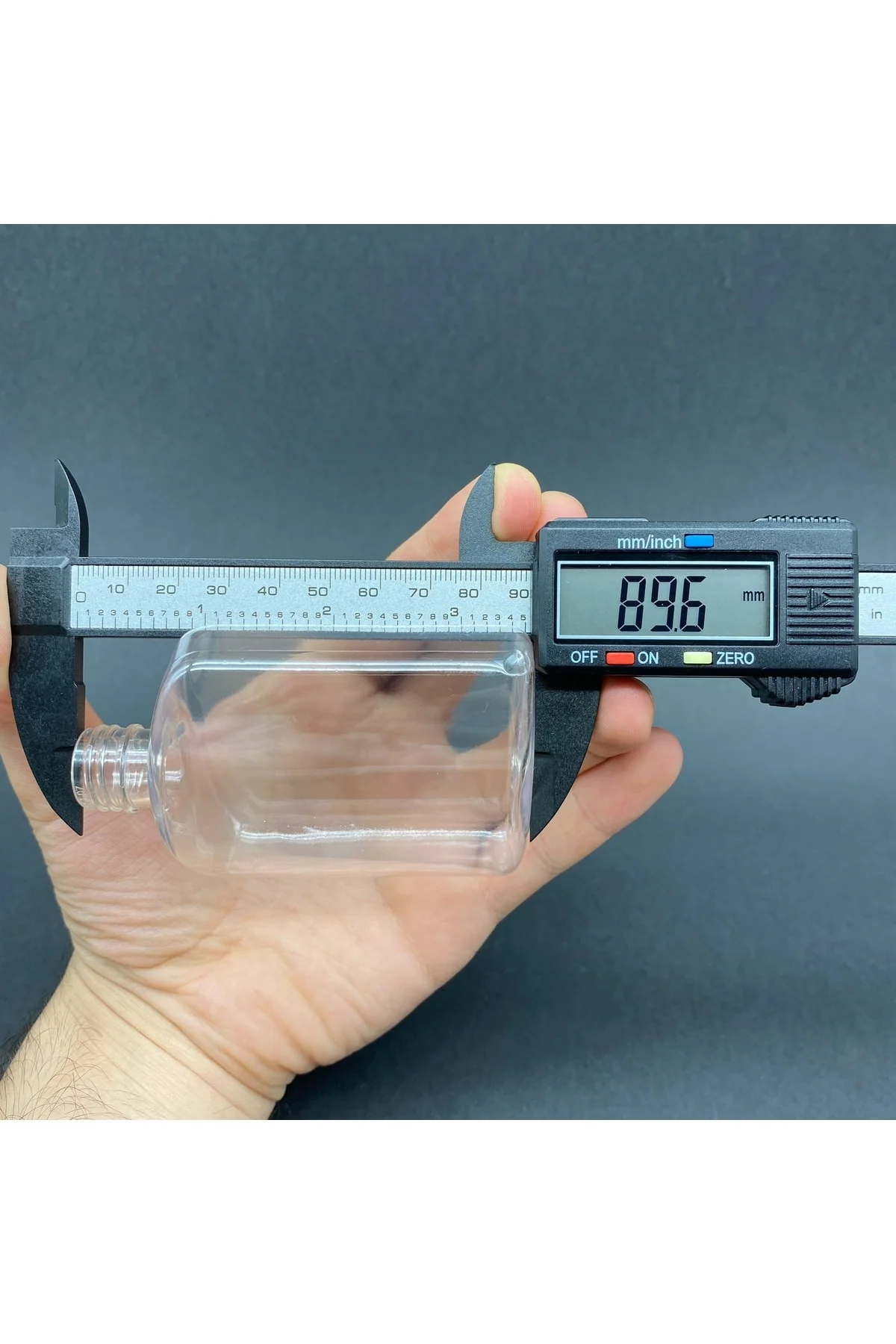 100 Cc Yassı Plastik Şişe - Siyah Spreyli - 100 Ml Spreyli Pet Şi