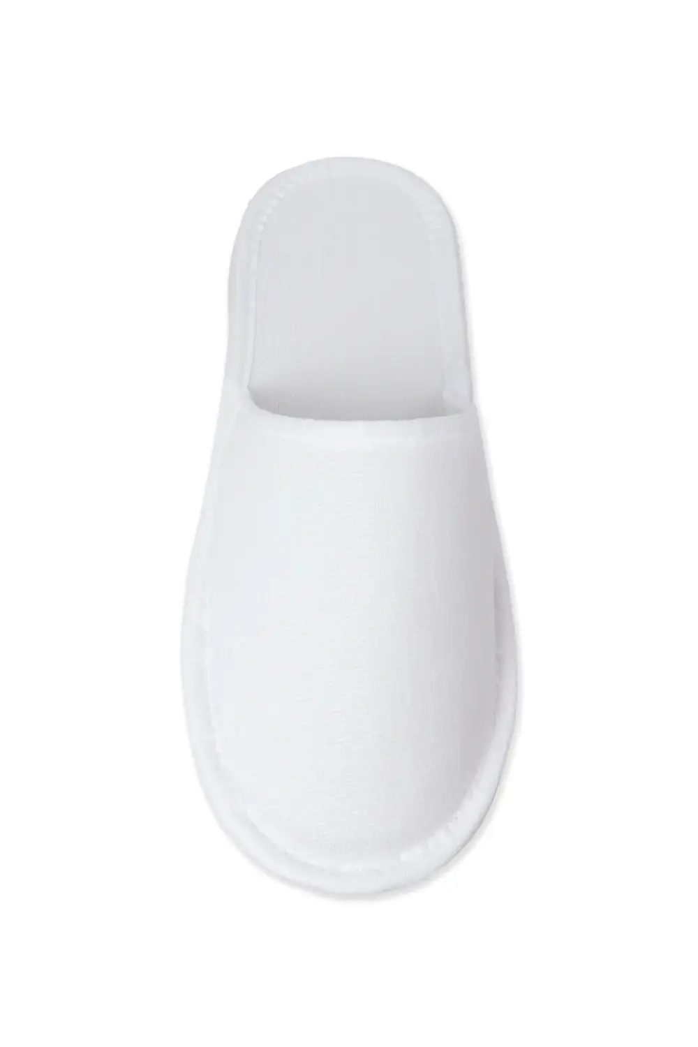 100 Çift 3mm Havlu Biyeli Tek Kat Saya Tek Kullanımlık Terlik Kul