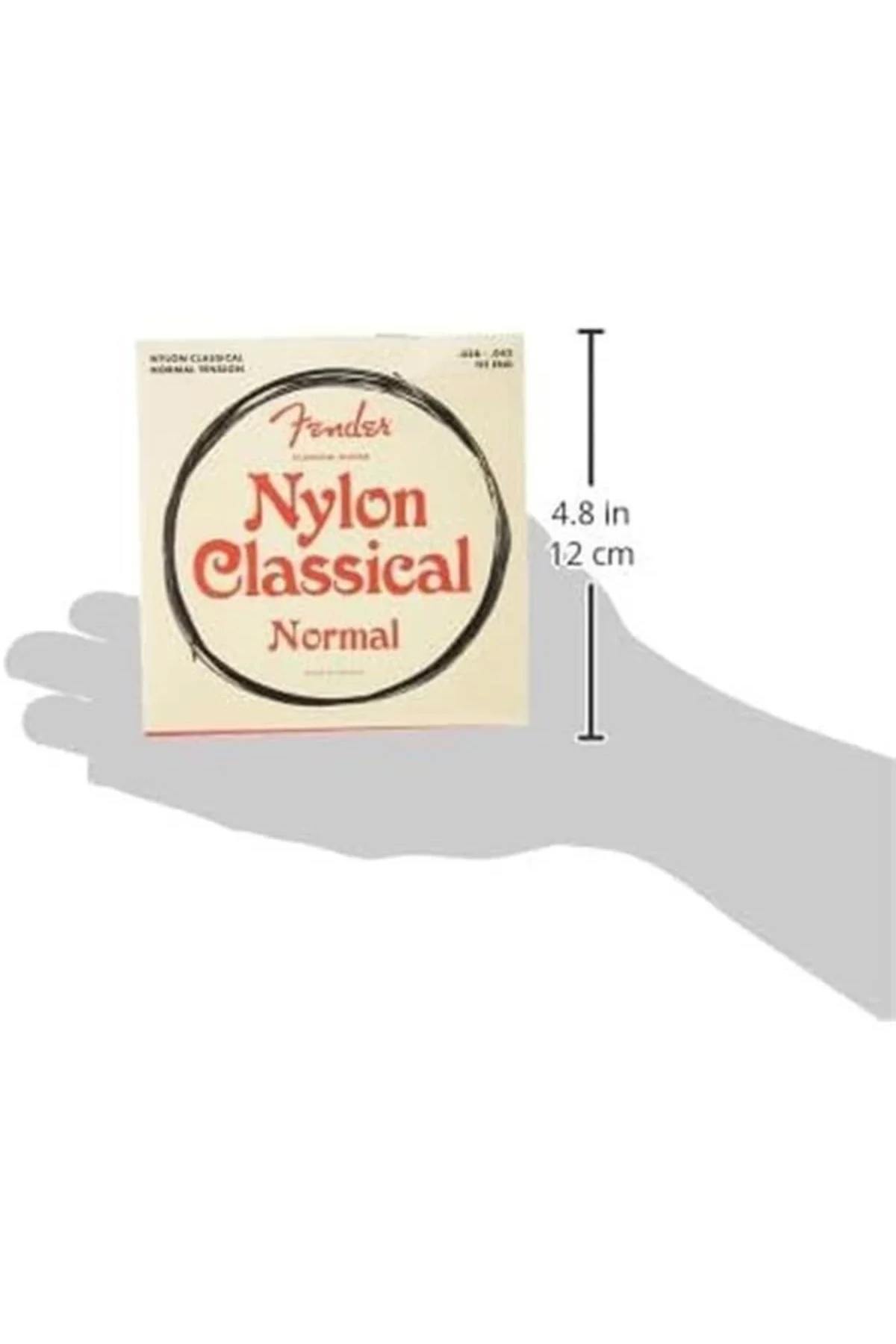 100 Clear/Silver Tie Nylon Classical Strings Takım Tel Klasik Git