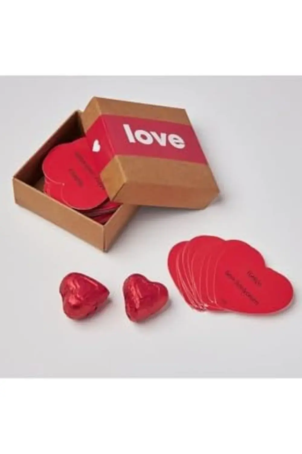 100 Dilde Seni Seviyorum Mesaj Kartlı Hediye Kutusu 1185222