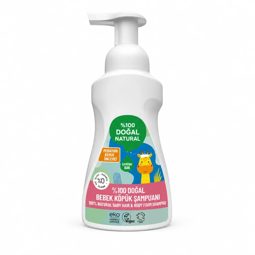 %100 Doğal Bebek Köpük Şampuanı 250 ml Fiyatı, Yorumları ve Özellikleri