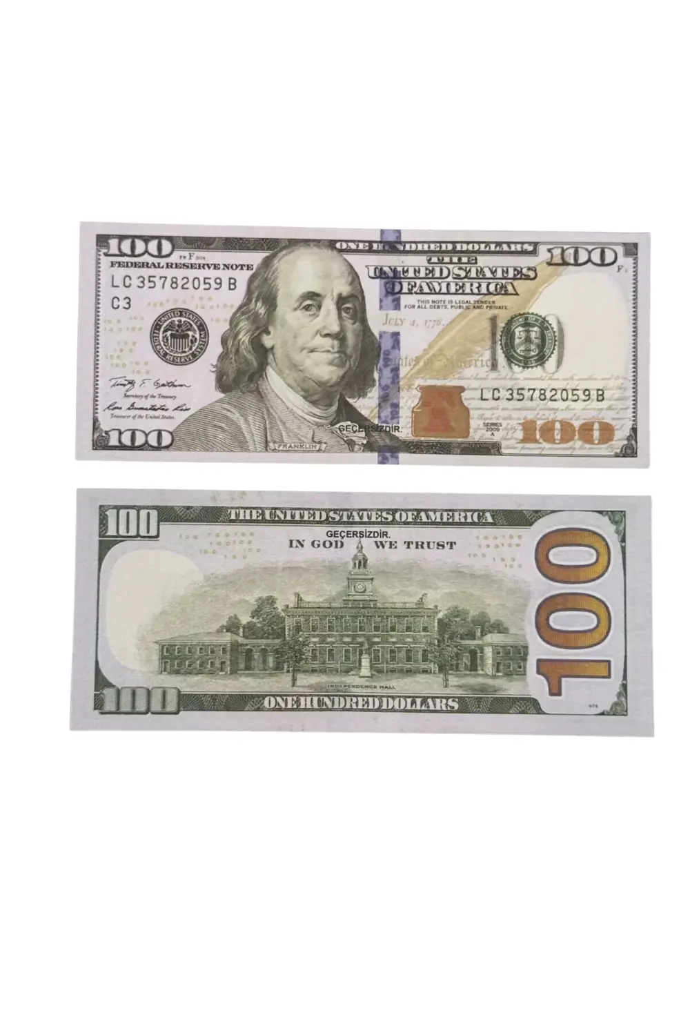 100 Dolar + 100 Euro + 50 Euro 3’lü Düğün Atma Parası–Kına, Parti