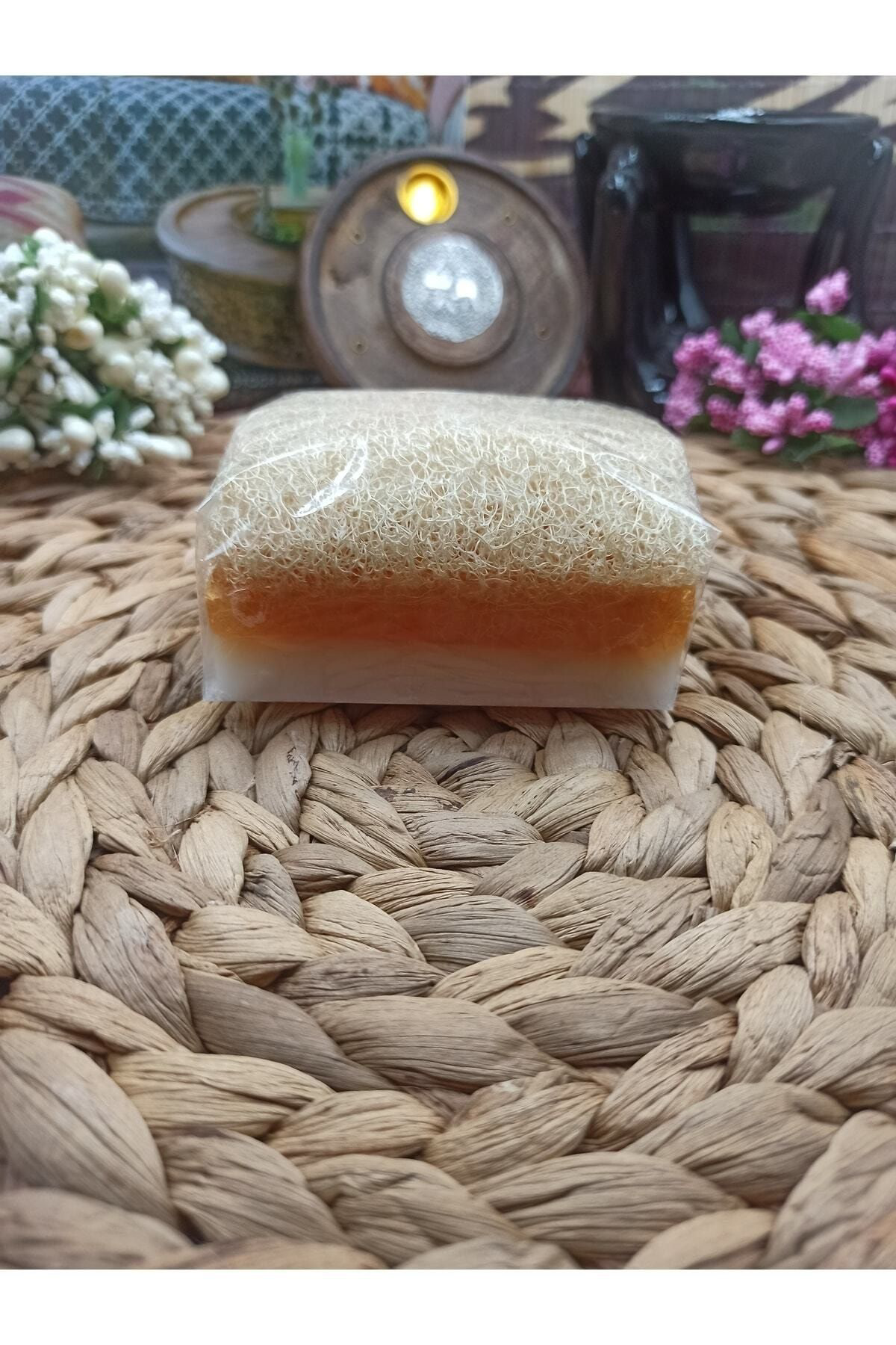 Trendmilano %100 El Yapımı Doğal Kabak Lifli Premium Keçi Sütü Ballı Ve Keçi 