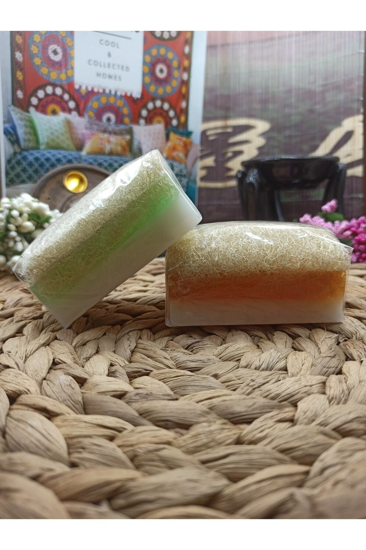 Trendmilano %100 El Yapımı Doğal Kabak Lifli Premium Keçi Sütü Ballı Ve Keçi 