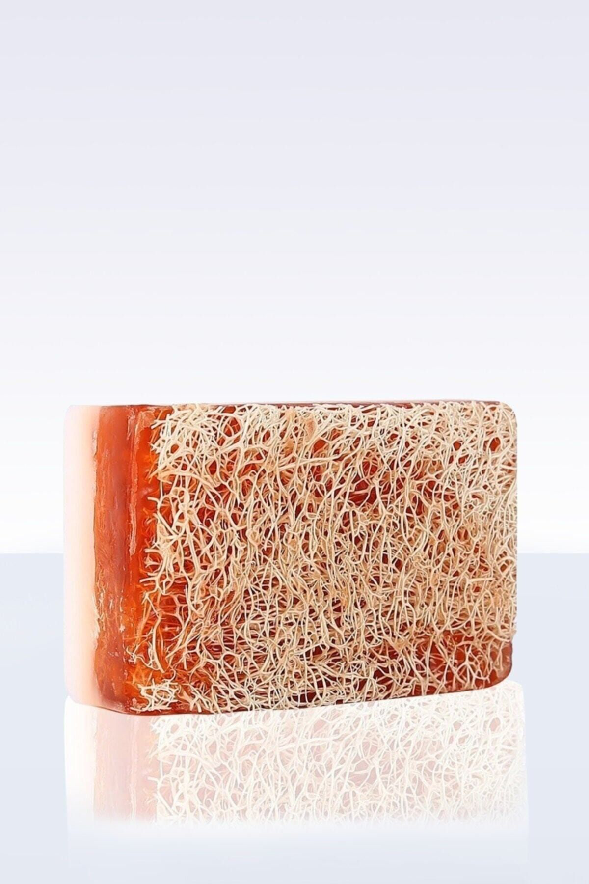 %100 El Yapımı Doğal Kabak Lifli Ballı Eşek Sütü Sabunu