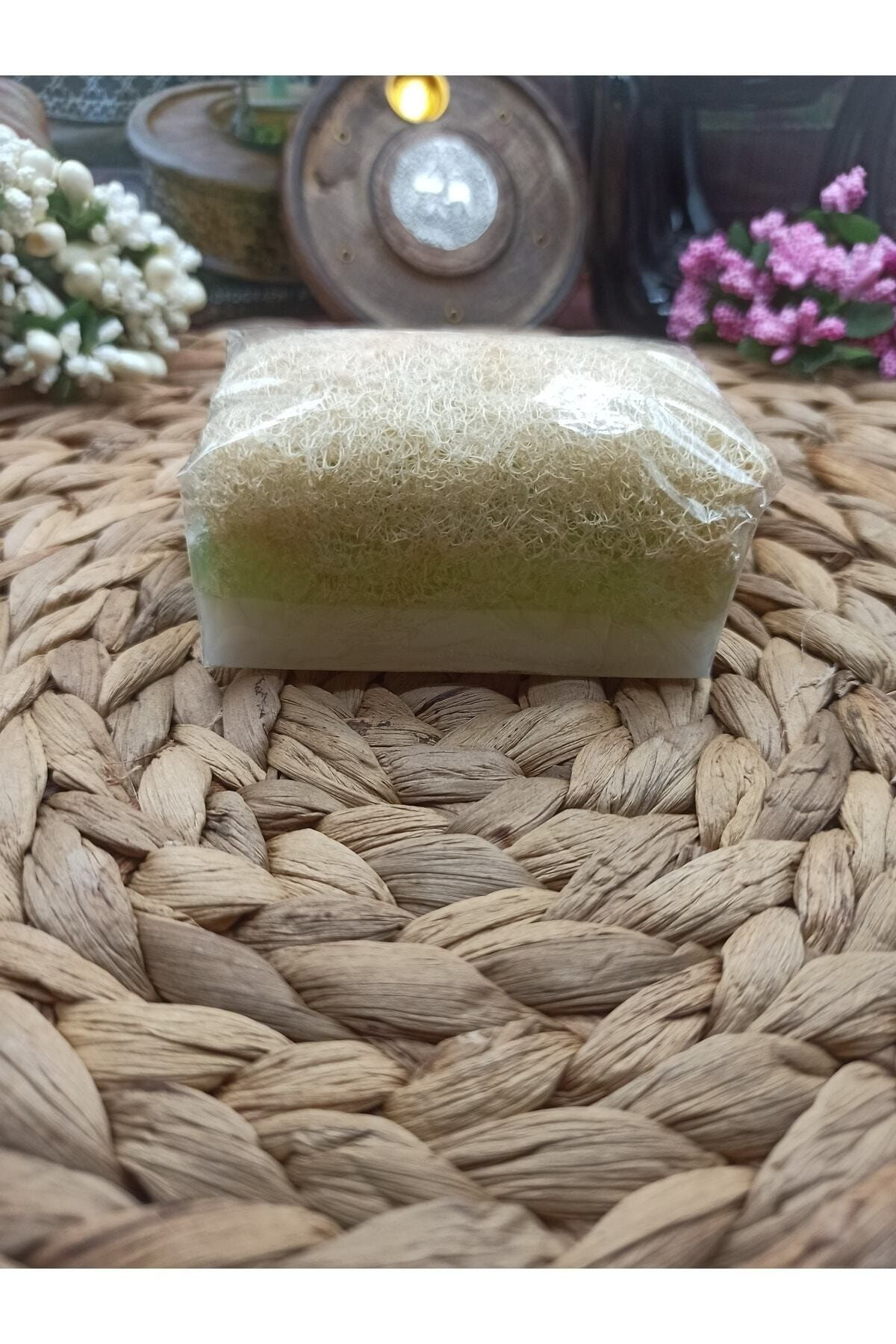 Trendmilano %100 El Yapımı Doğal Kabak Lifli Premium Keçi Sütü Ballı Ve Keçi 