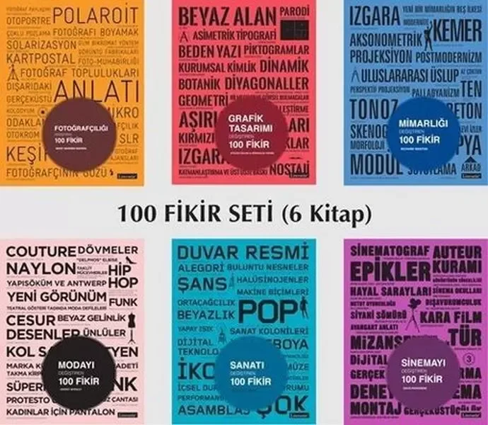 100 Fikir Seti (6 Kitap Takım) Fiyatı, Yorumları ve Özellikleri