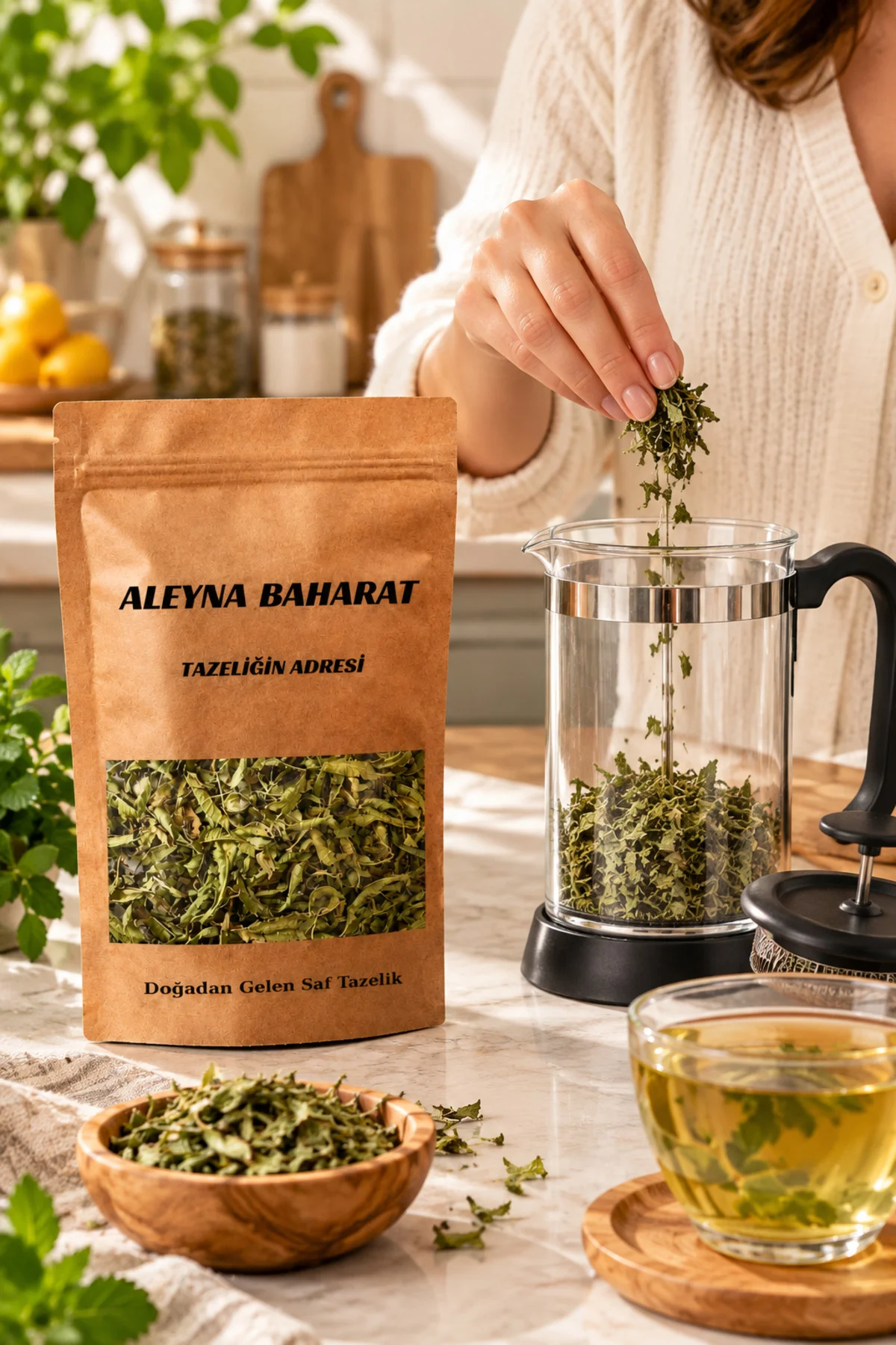 100 Gr Melisa Çayı - Limon Melisa Otu / Melissa Officinalis - Katkısız & Doğal 100 Gr Melisa Çayı - Limon Melisa Otu / Melissa Officinalis - Katkısız & Doğal