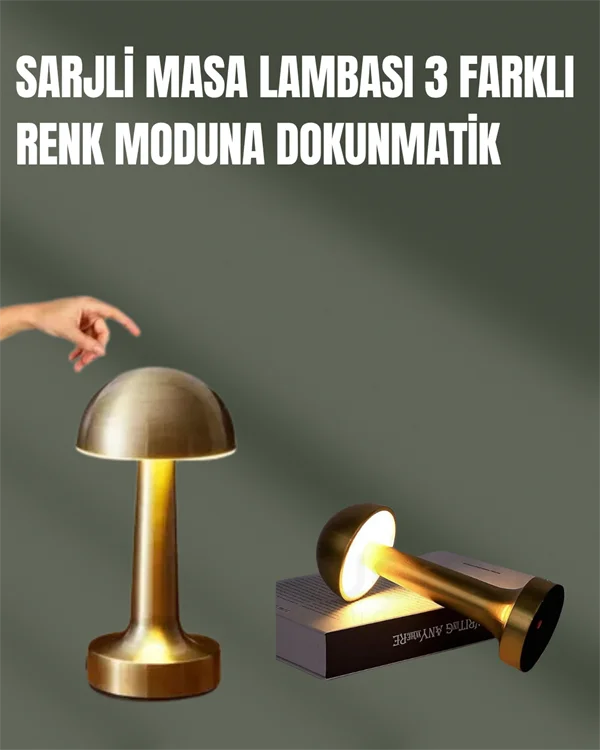 %100 Kademeli Ayarlanabilir Işık – USB Şarjlı Masa Lambası Fiyatı, Yorumları ve Özellikleri