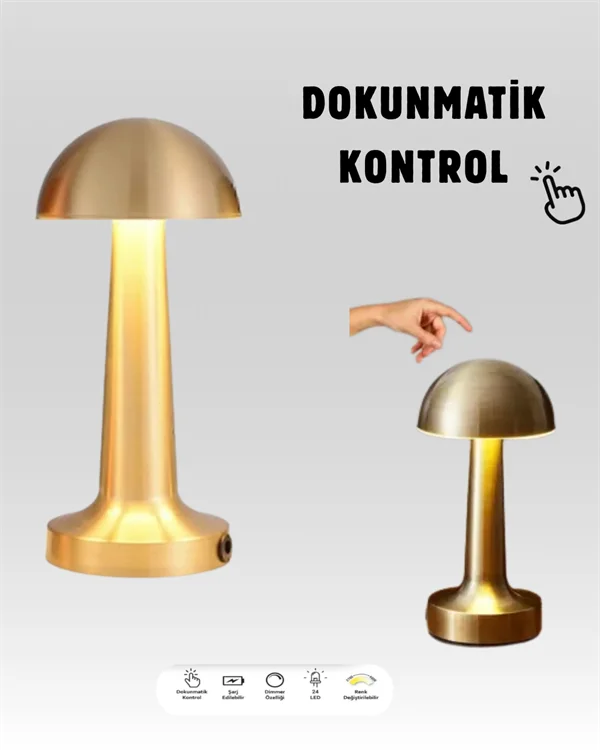 %100 Kademeli Ayarlanabilir Işık – USB Şarjlı Masa Lambası Fiyatı, Yorumları ve Özellikleri